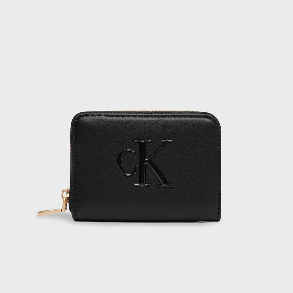 Bold Monogram Zip Wallet - Wallet