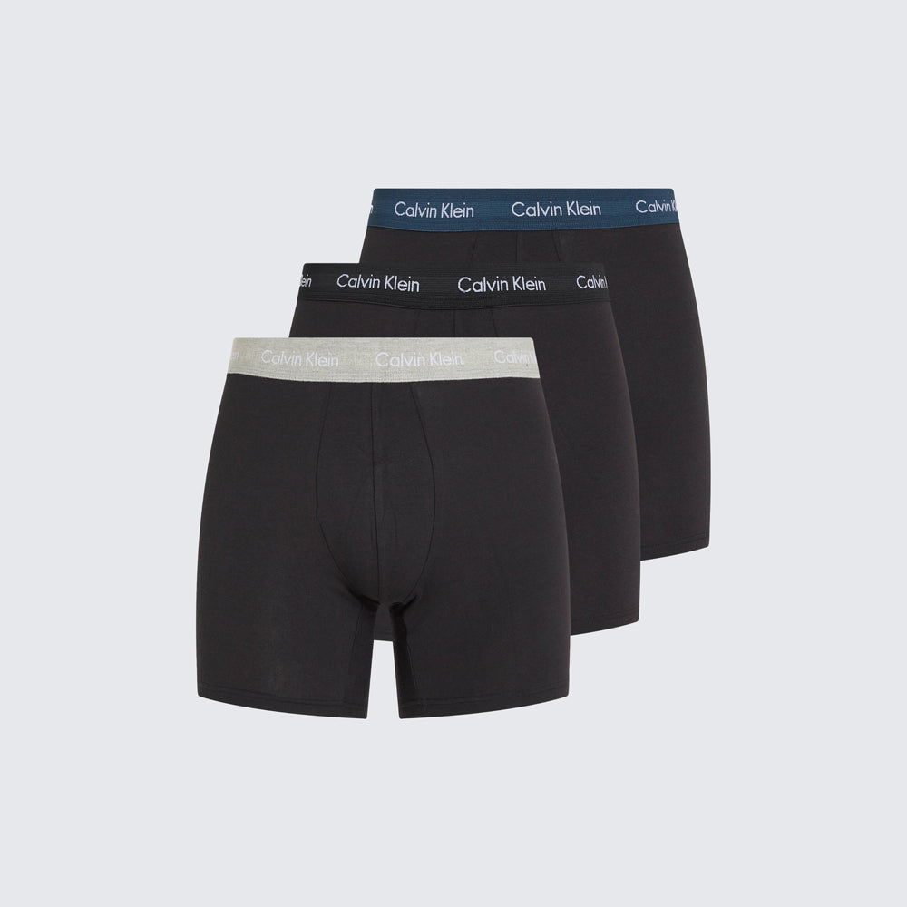 Calvin Klein 3 Pack Boxer Brief - Black Multi |ThirdBaseUrban