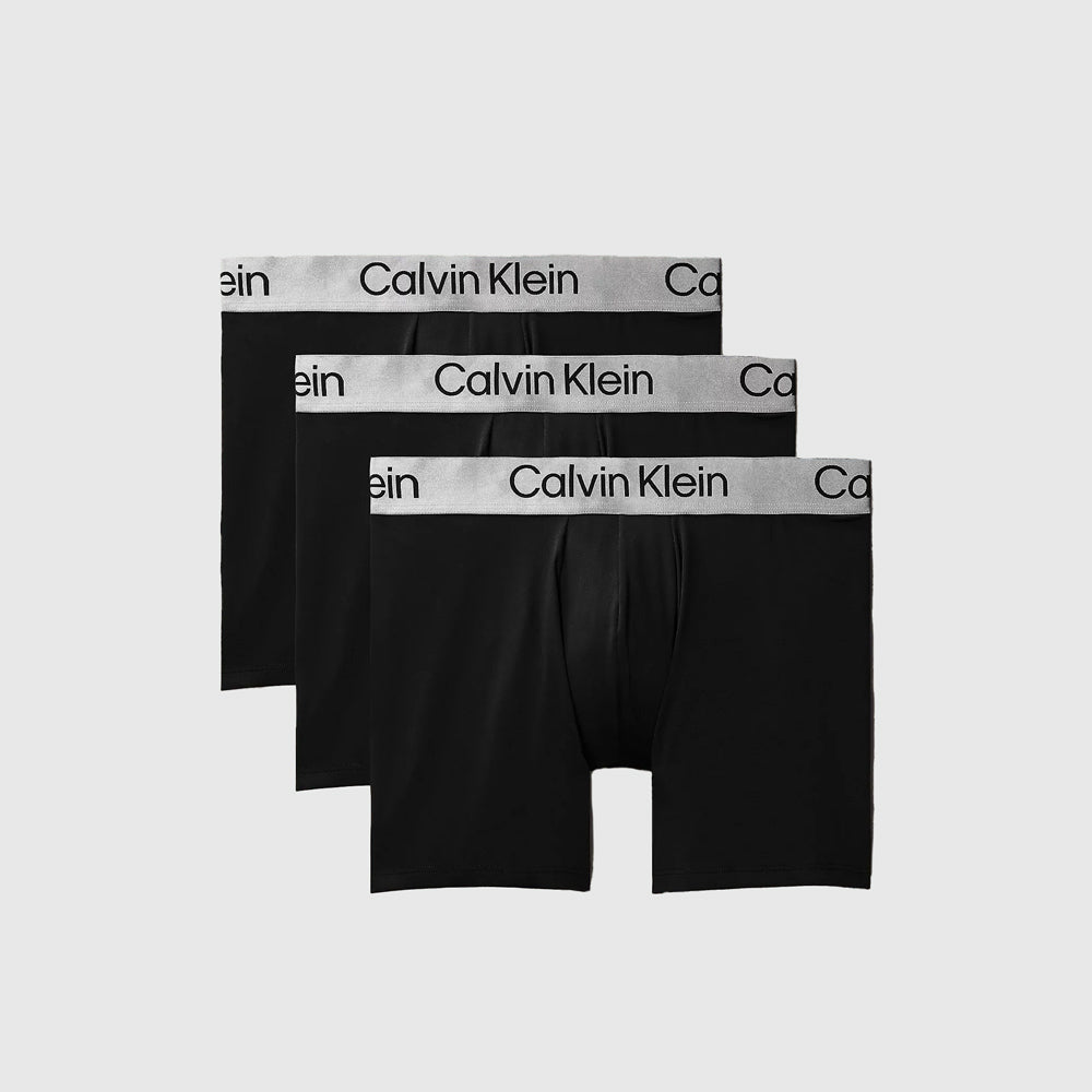 Calvin Klein 3 Pack Boxer Brief - Black |ThirdBaseUrban