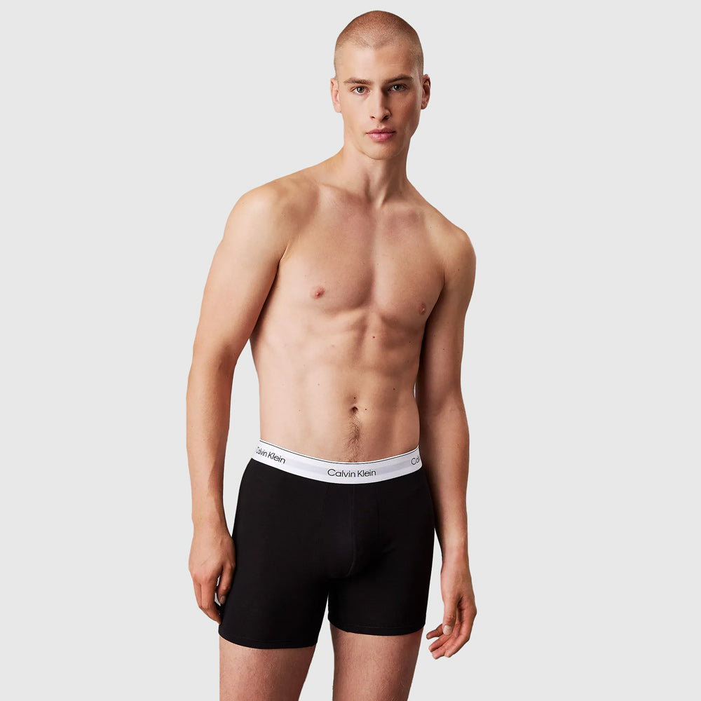 3 Pack Boxer Briefs - Black Multi