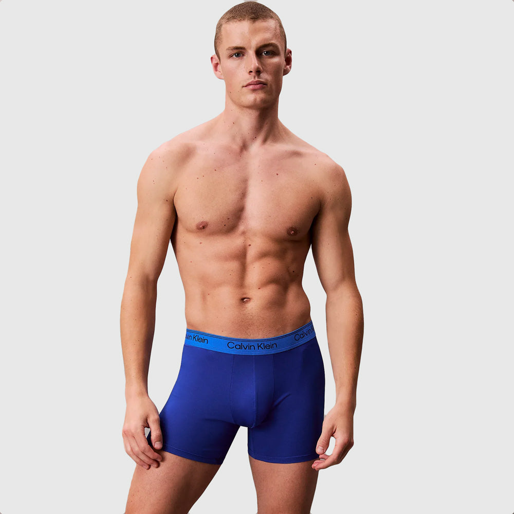 3 Pack Boxer Brief - Blue Multi