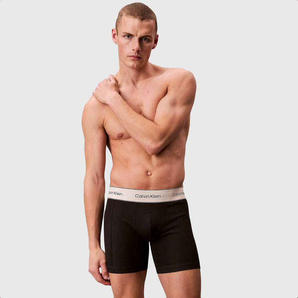 3 Pack Boxer Brief - Black Multi