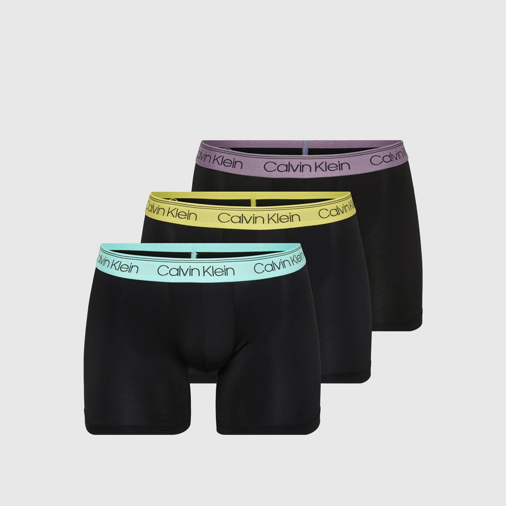 Calvin Klein 3 Pack Boxer Brief - Black Multi |ThirdBaseUrban
