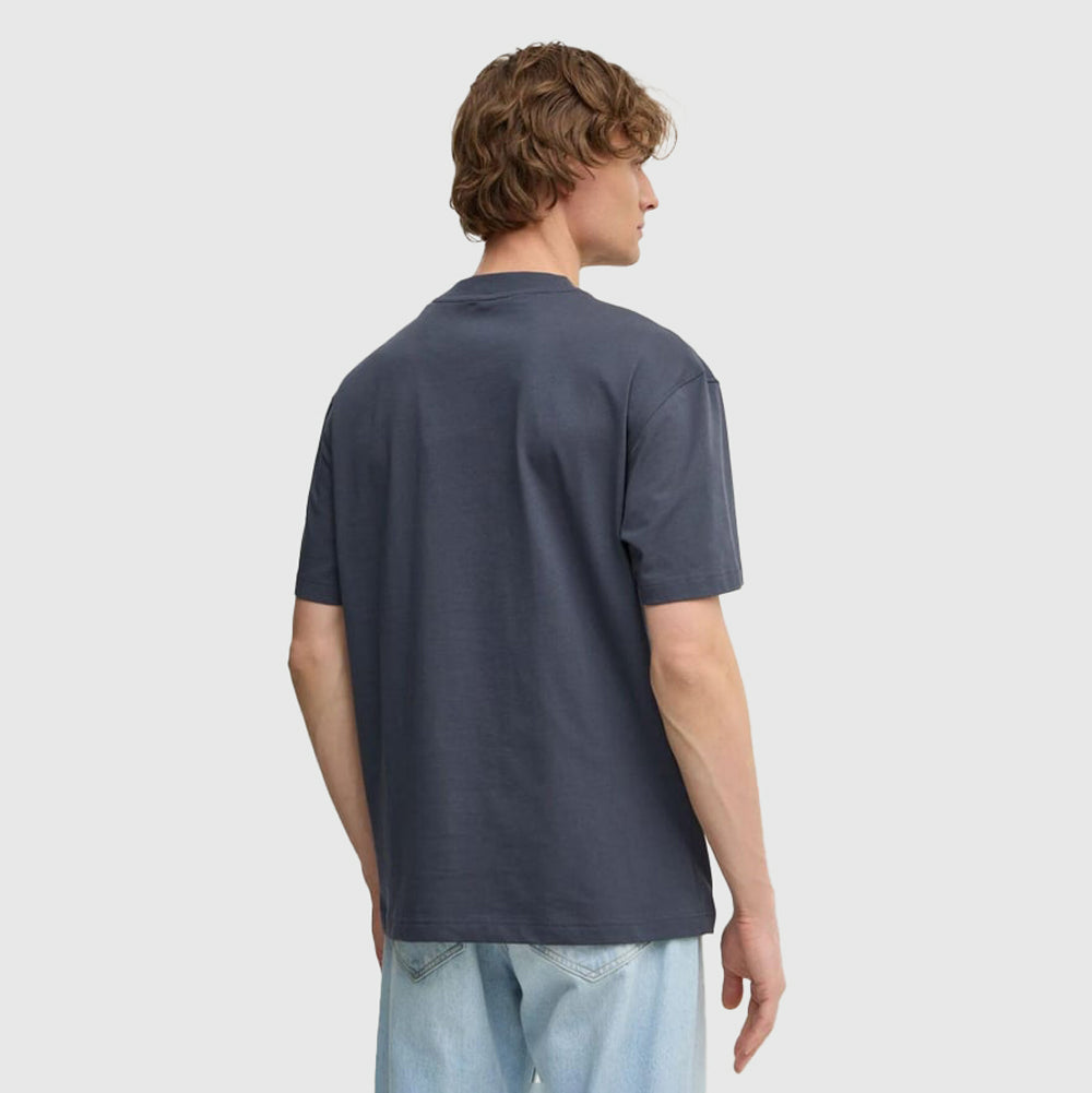 Bristle Monologo T-Shirt - Navy