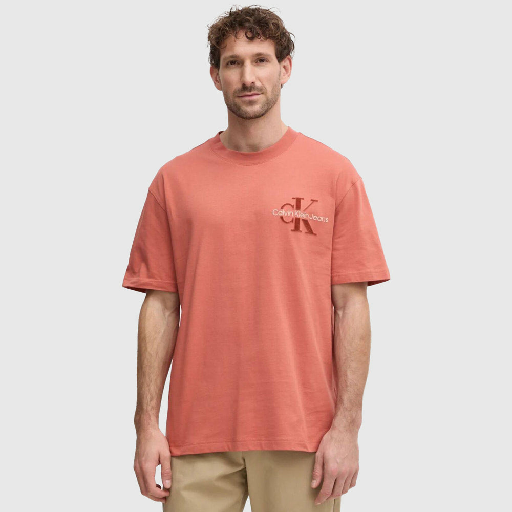 Calvin Klein Bristle T-Shirt - Red |ThirdBaseUrban