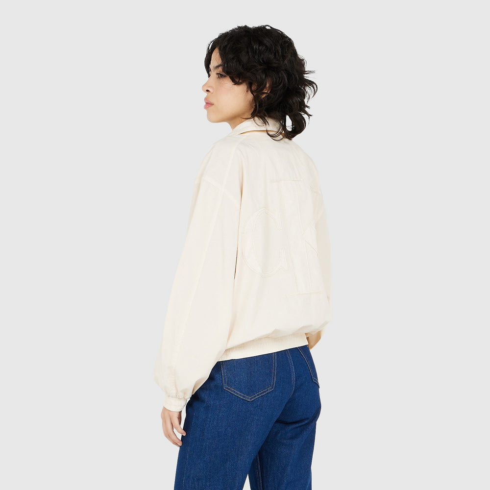 Applique Track Jacket - Sand