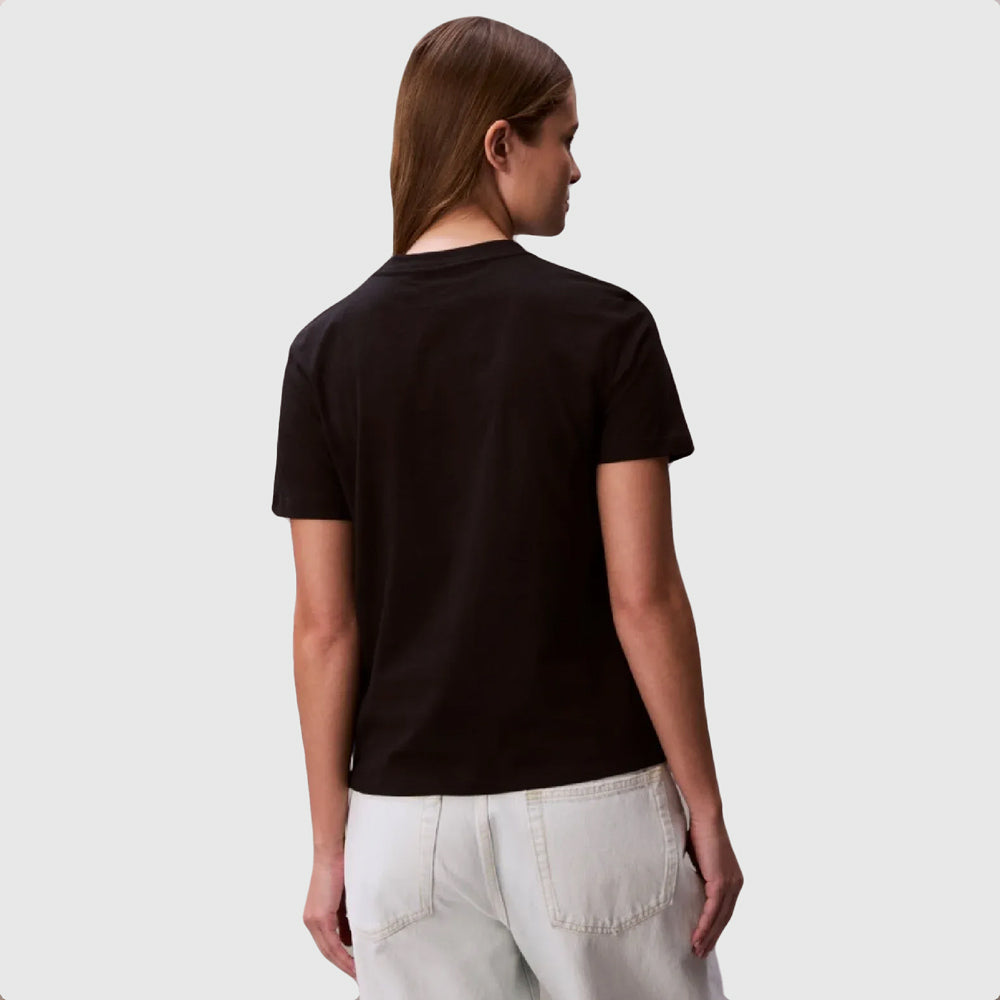 Embroidery Classic T-Shirt - Black
