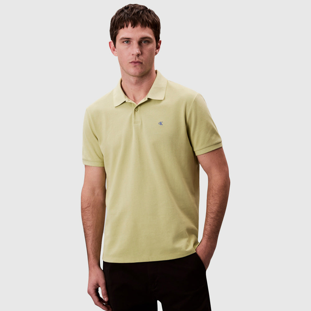 Calvin Klein Casual Pique Golfer - Light Green |ThirdBaseUrban