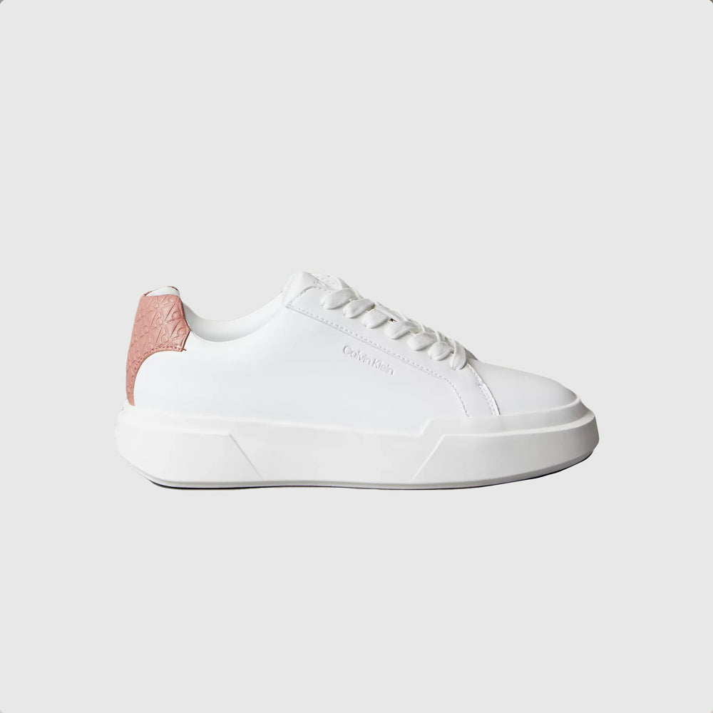 Calvin Klein Chunky Cupsole Sneaker - White Multi |ThirdBaseUrban
