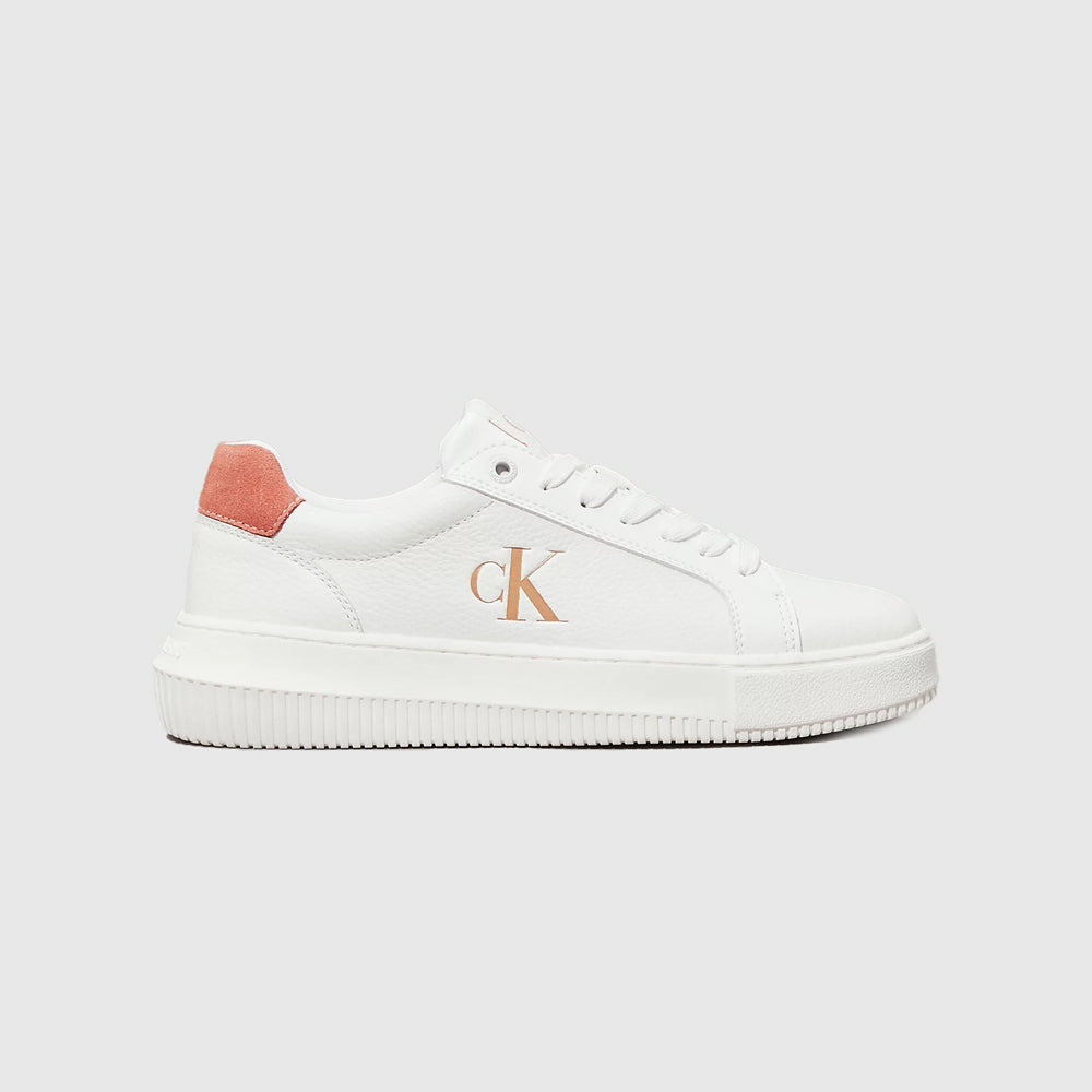 Calvin Klein Chunky Cupsole Sneaker - White Multi |ThirdBaseUrban