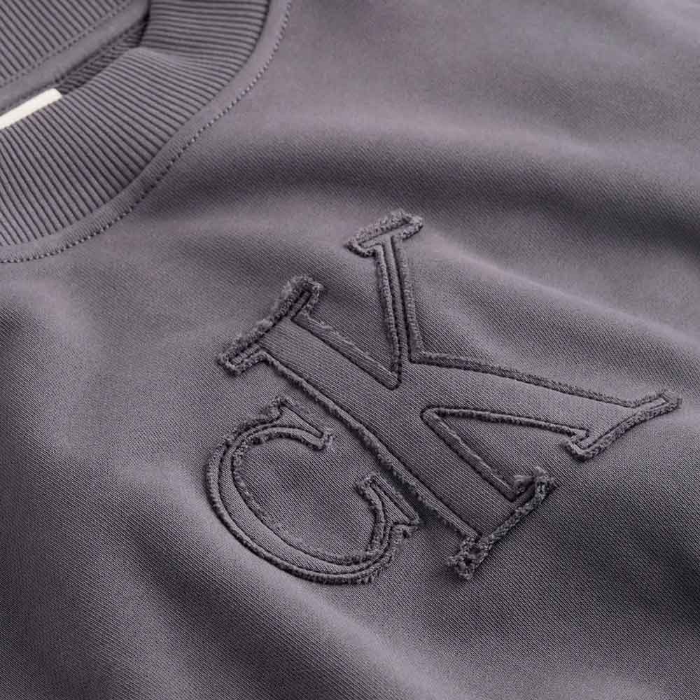 Applique Sweater - Grey