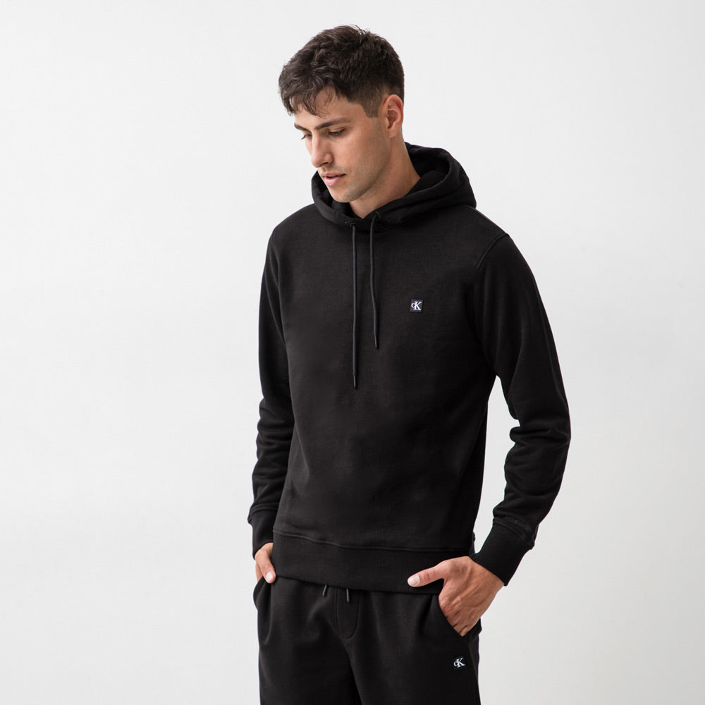 Ck Embro Badge Hoodie - Black
