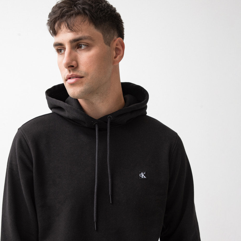 Ck Embro Badge Hoodie - Black