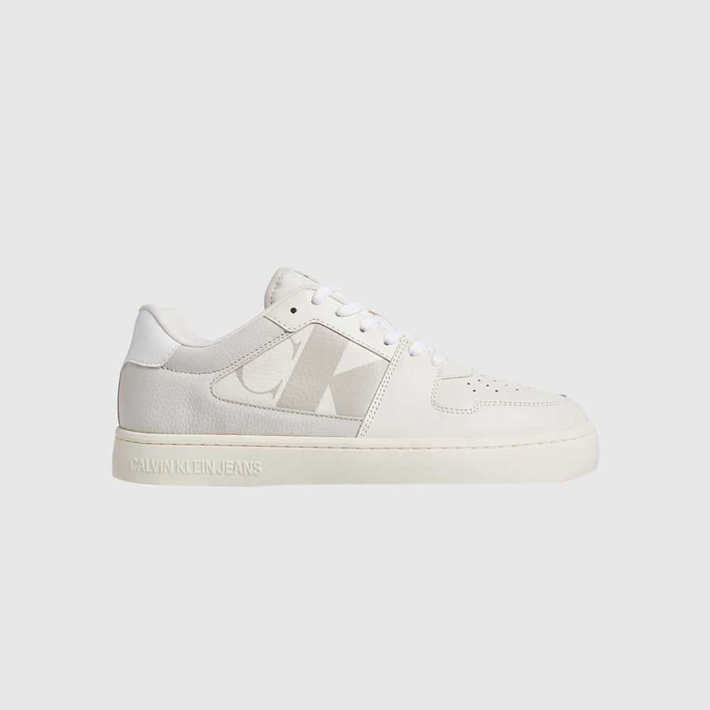 Calvin Klein Classic Cupsole Sneaker - Offwhite Multi |ThirdBaseUrban