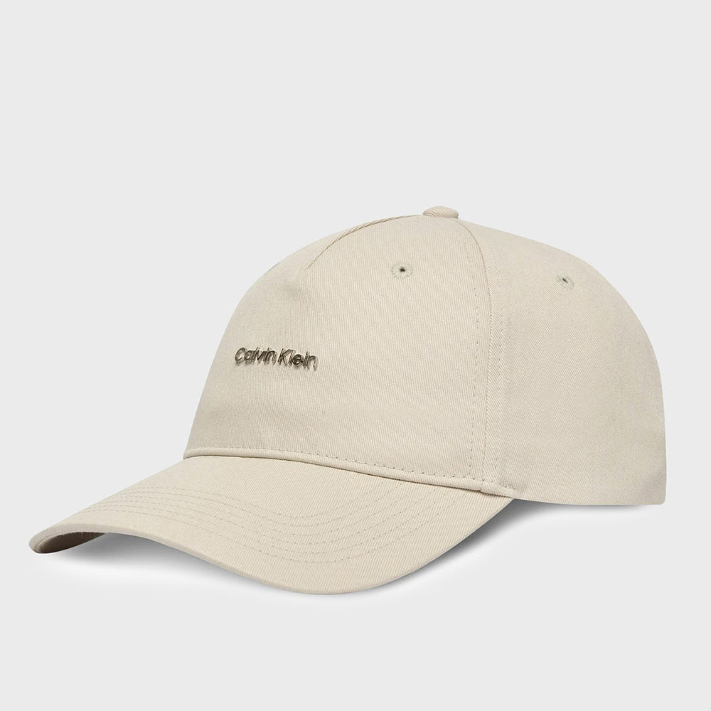 Cotton Twill Standard Logo Cap - Beige