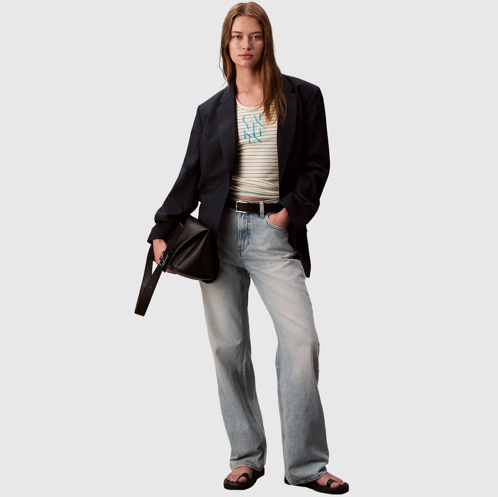 Cotton Rib Tank - Stripe