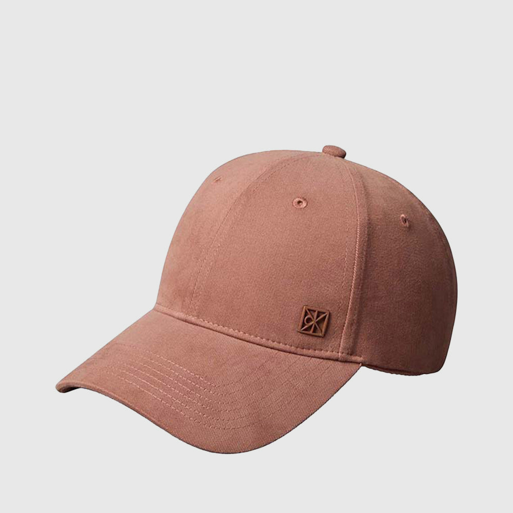 Emblem Hardware Baseball Cap - Dusty Rose
