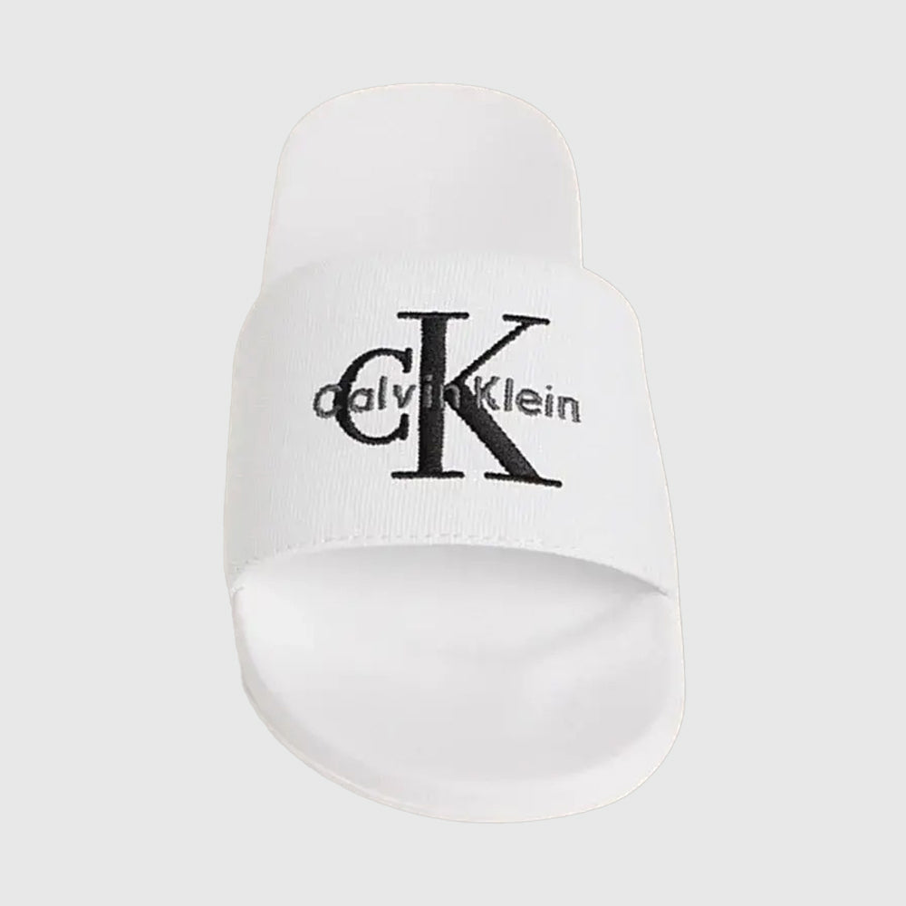 Canvas Contoured Slides - White