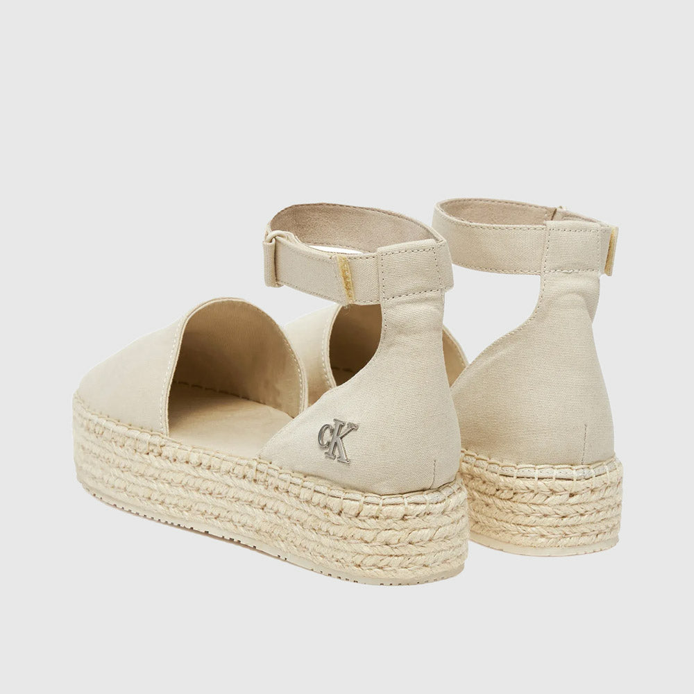 Flatform Espadrille - Beige
