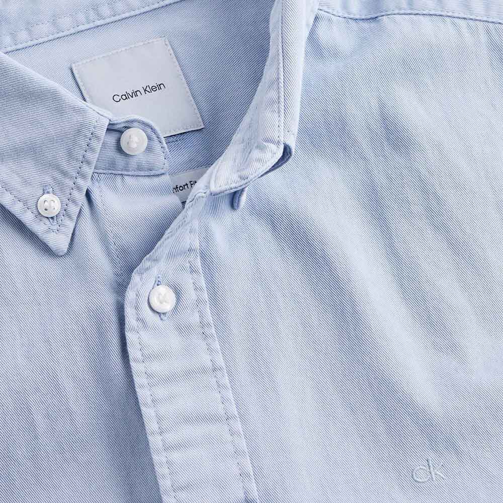 Garment Dyed Shirt - Blue