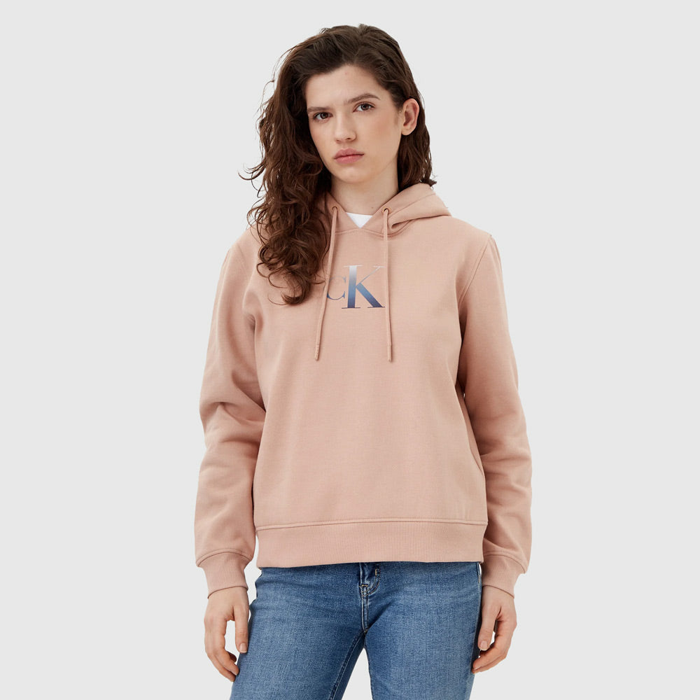 Calvin Klein Gradient Ck Hoodie - Blush |ThirdBaseUrban