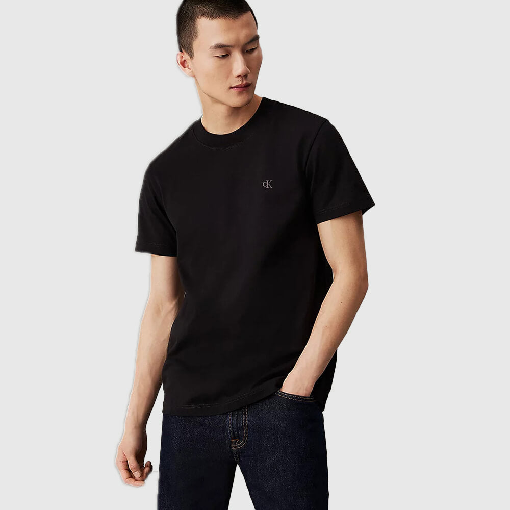 Calvin Klein Heavy Regular T-Shirt - Black |ThirdBaseUrban