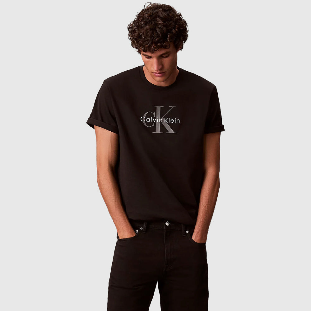 Calvin Klein Hero Monologo T-Shirt - Black |ThirdBaseUrban