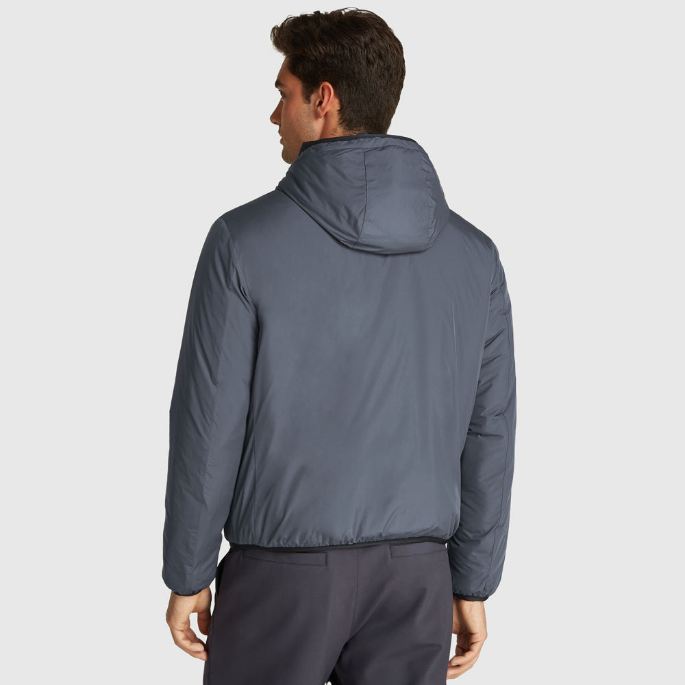 Hi-Neck Jacket - Navy