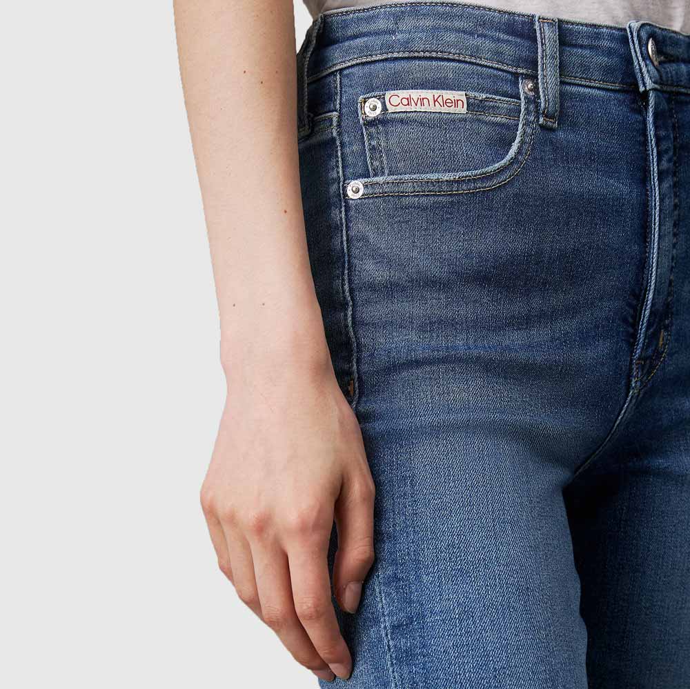 High Rise Skinny Jeans - Denim Dark