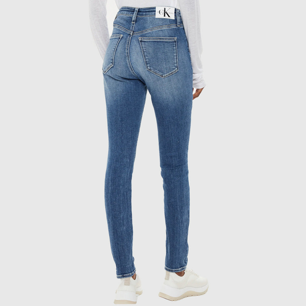 High Rise Skinny Jeans - Denim Medium