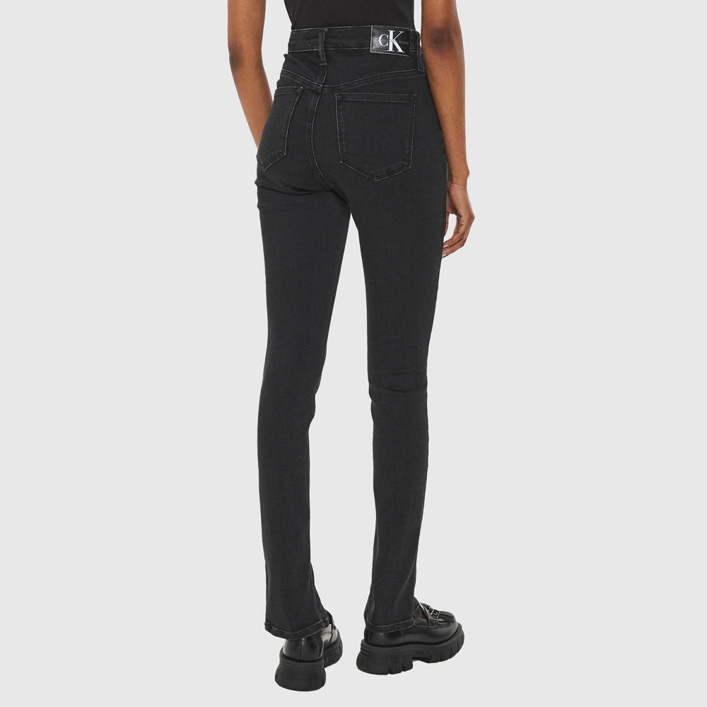 High Rise Super Skinny Jeans - Denim Black