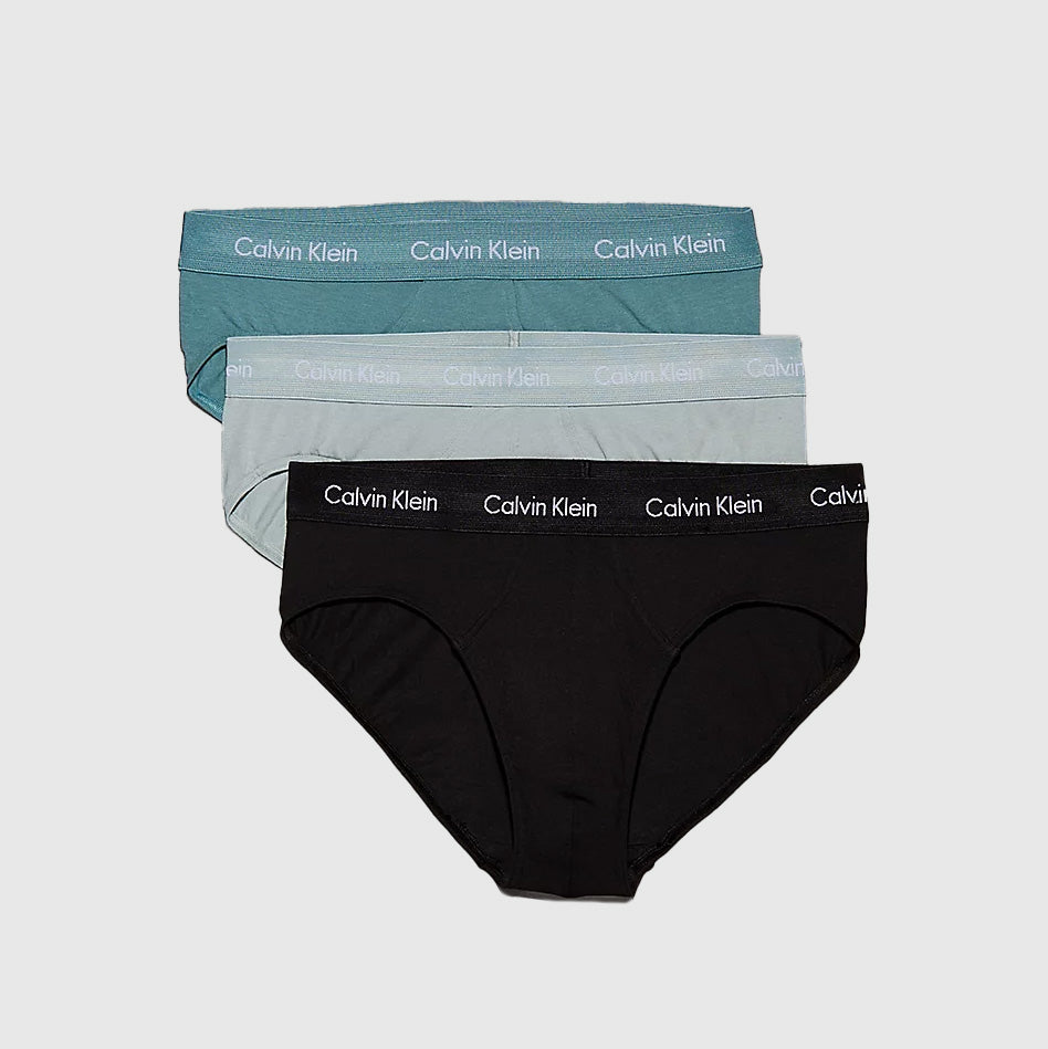 3 Pack Hip Brief - Black Multi