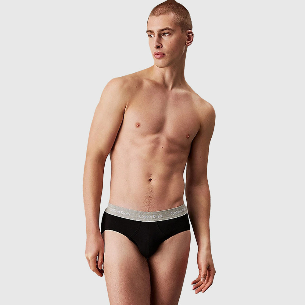 3 Pack Hip Brief - Black Multi