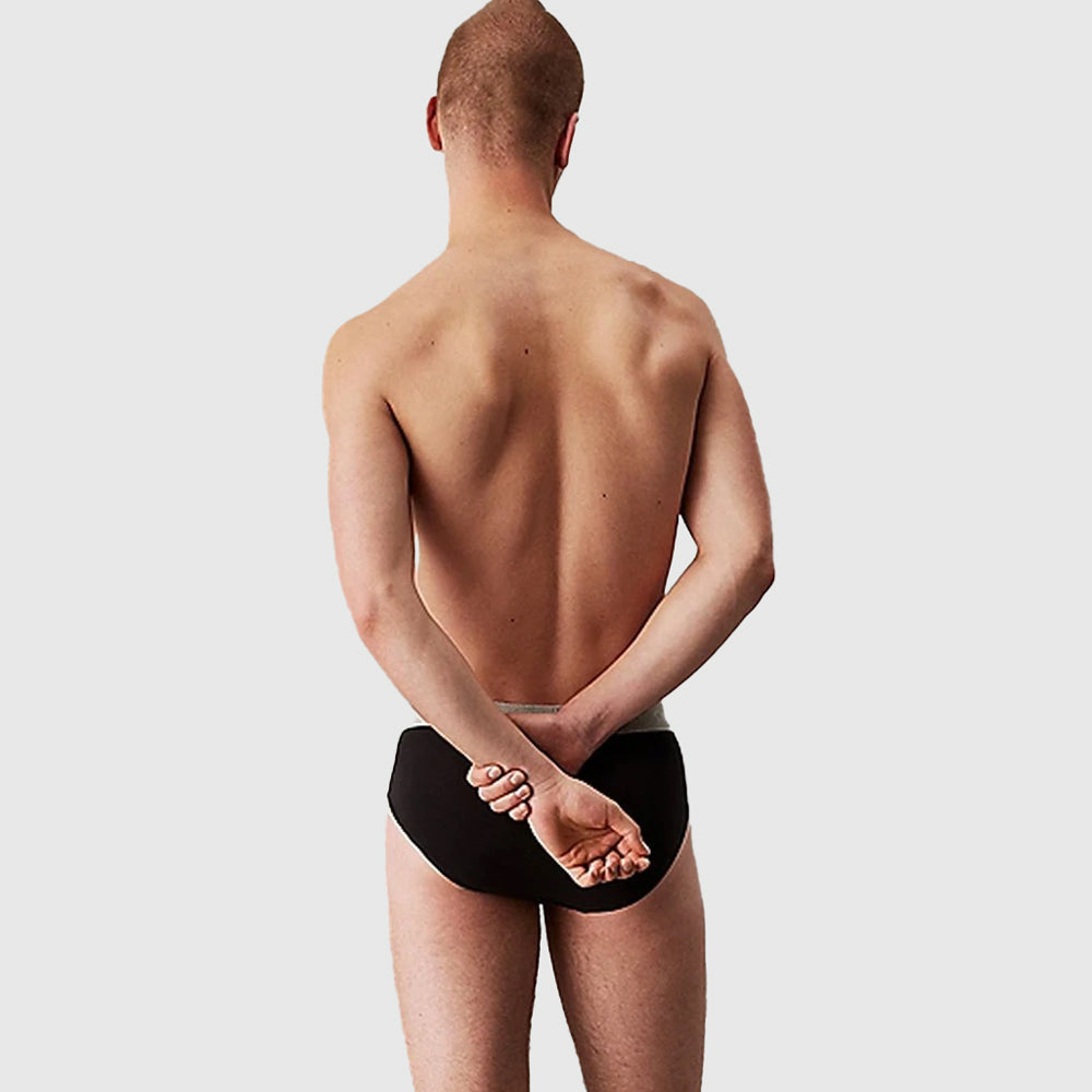 3 Pack Hip Brief - Black Multi