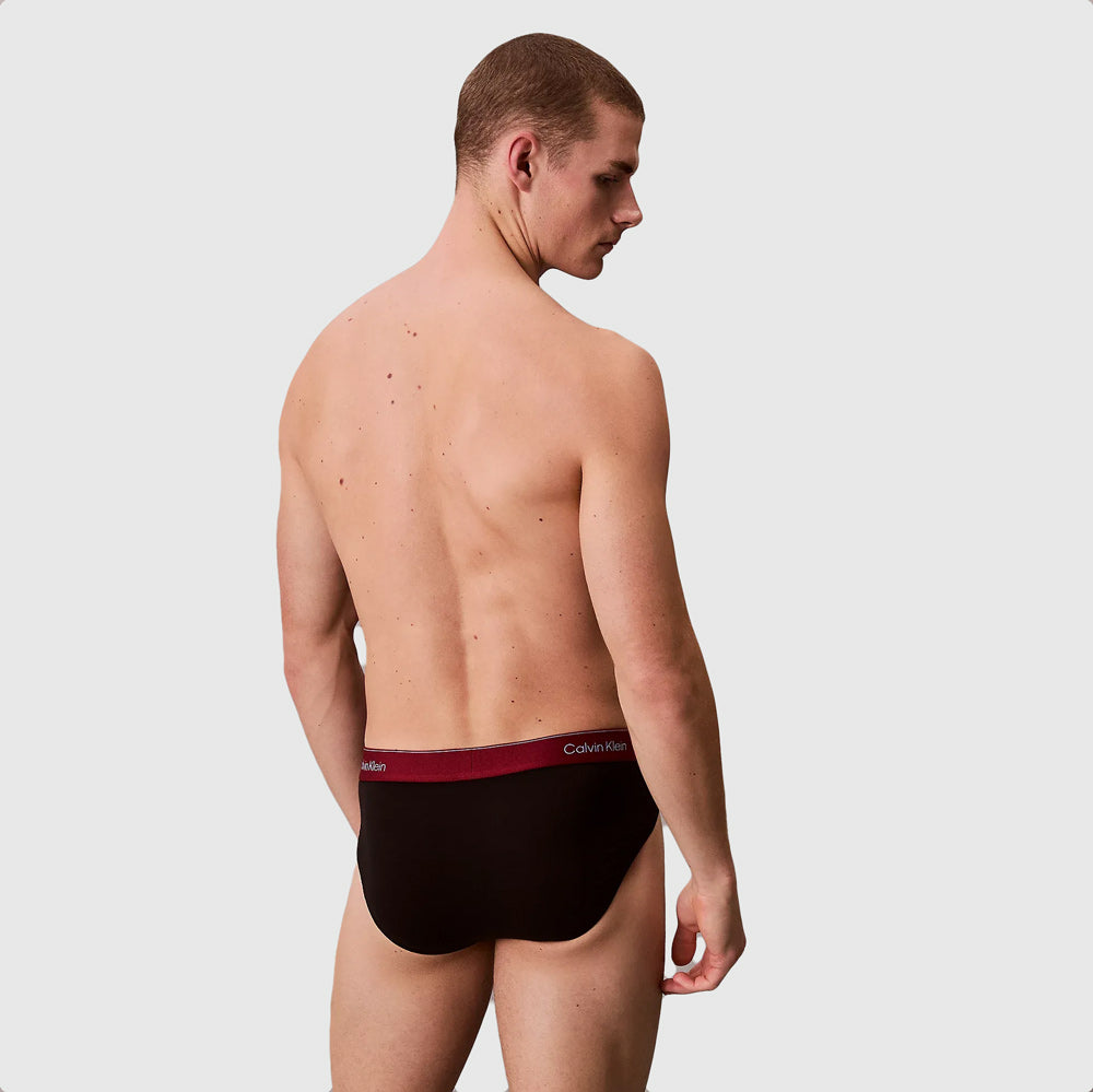 3 Pack Hip Brief - Black Multi