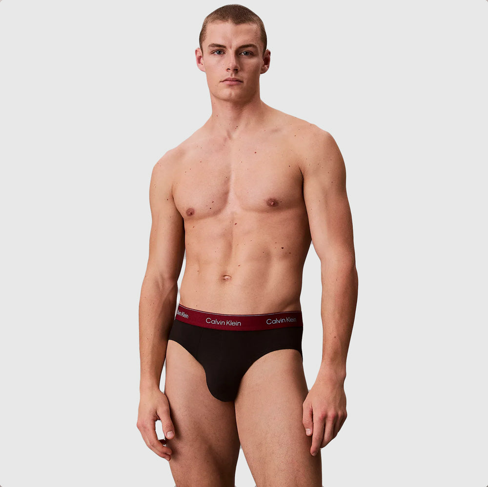 3 Pack Hip Brief - Black Multi