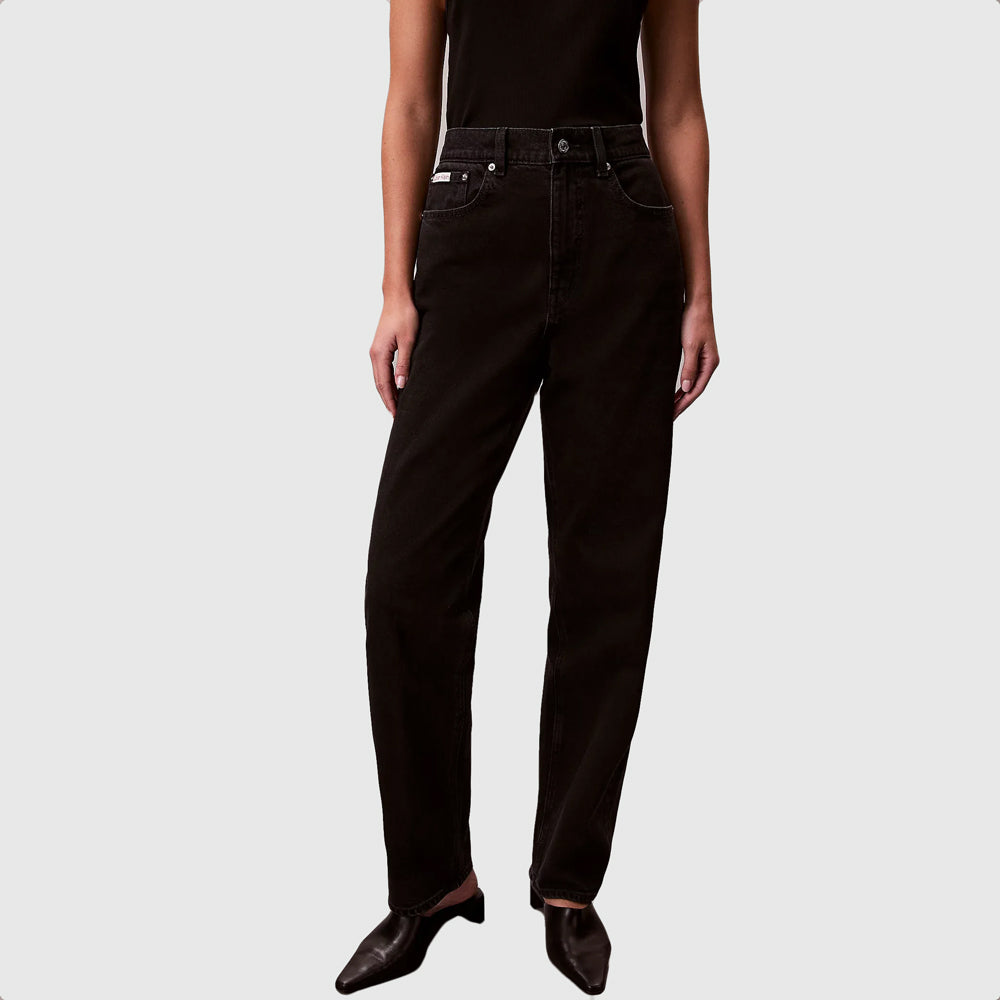 Calvin Klein Taper Soft Black Jean - Denim Black |ThirdBaseUrban