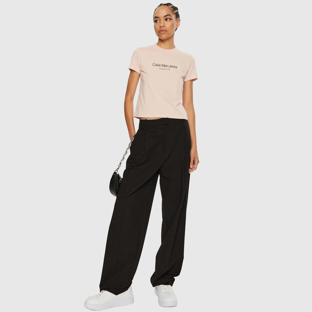 Institutional Graphic Baby T-Shirt - Peach*