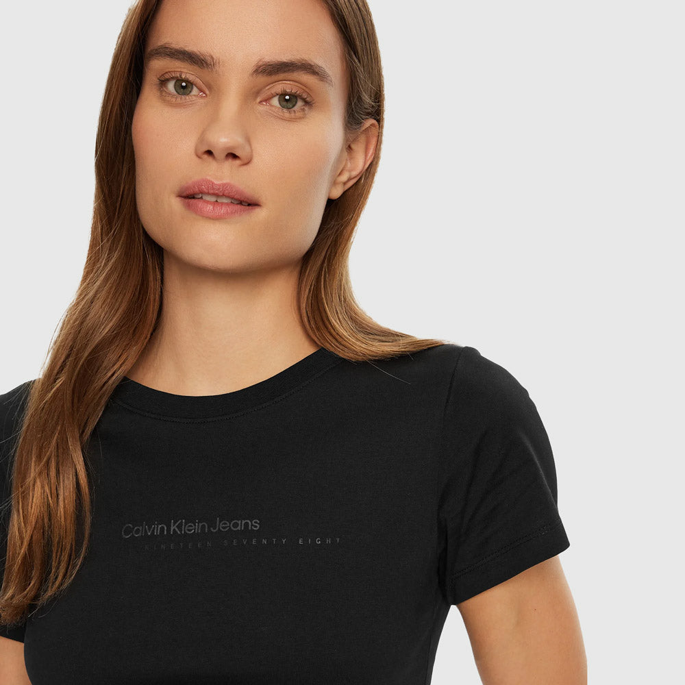 Institutional Slim T-Shirt - Black