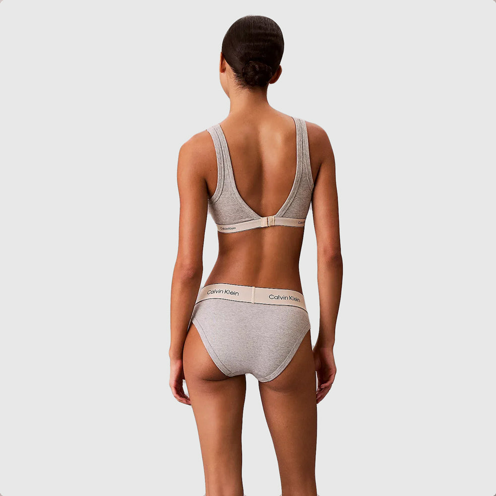 Traingle Bralette - Grey Heather