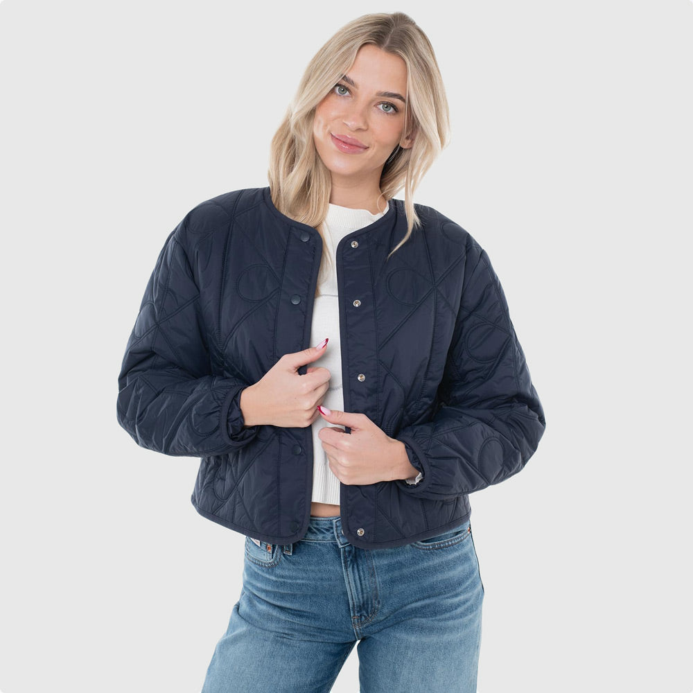 Calvin Klein Lightweight Quilted Jacket - Navy |ThirdBaseUrban