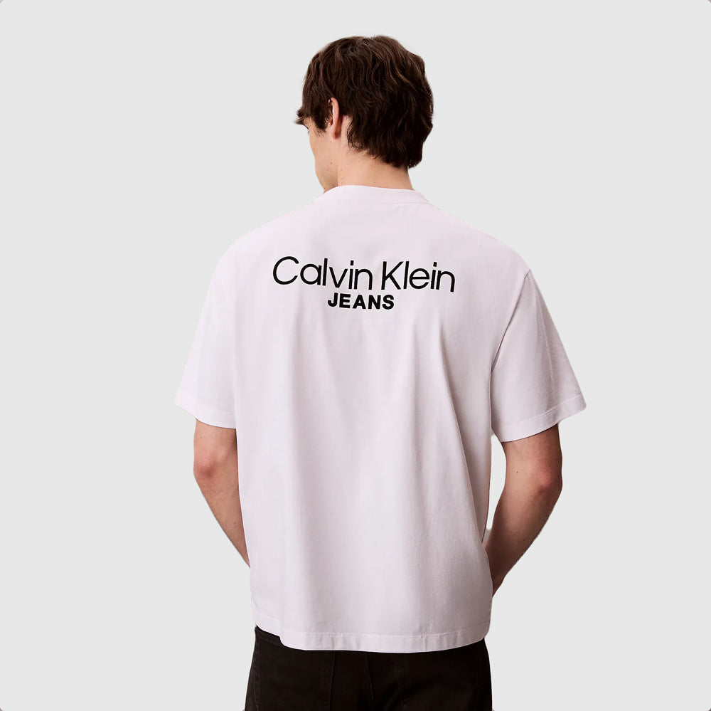 Logo Back Print T-Shirt - White