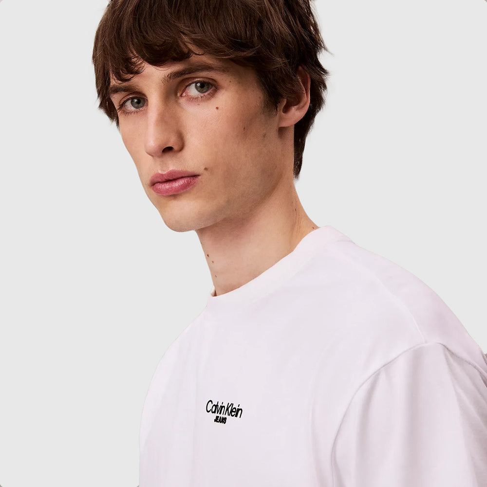 Logo Back Print T-Shirt - White