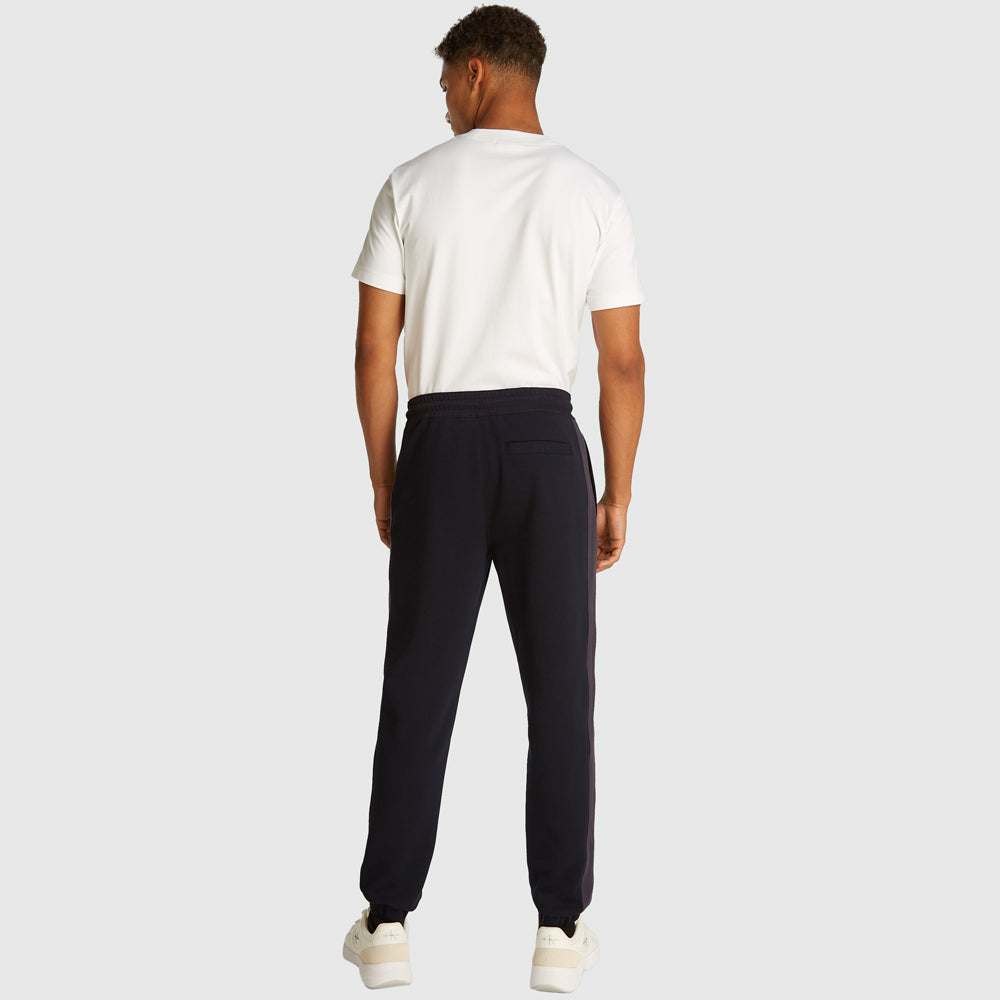 Logo Tape Sweatpants - Black
