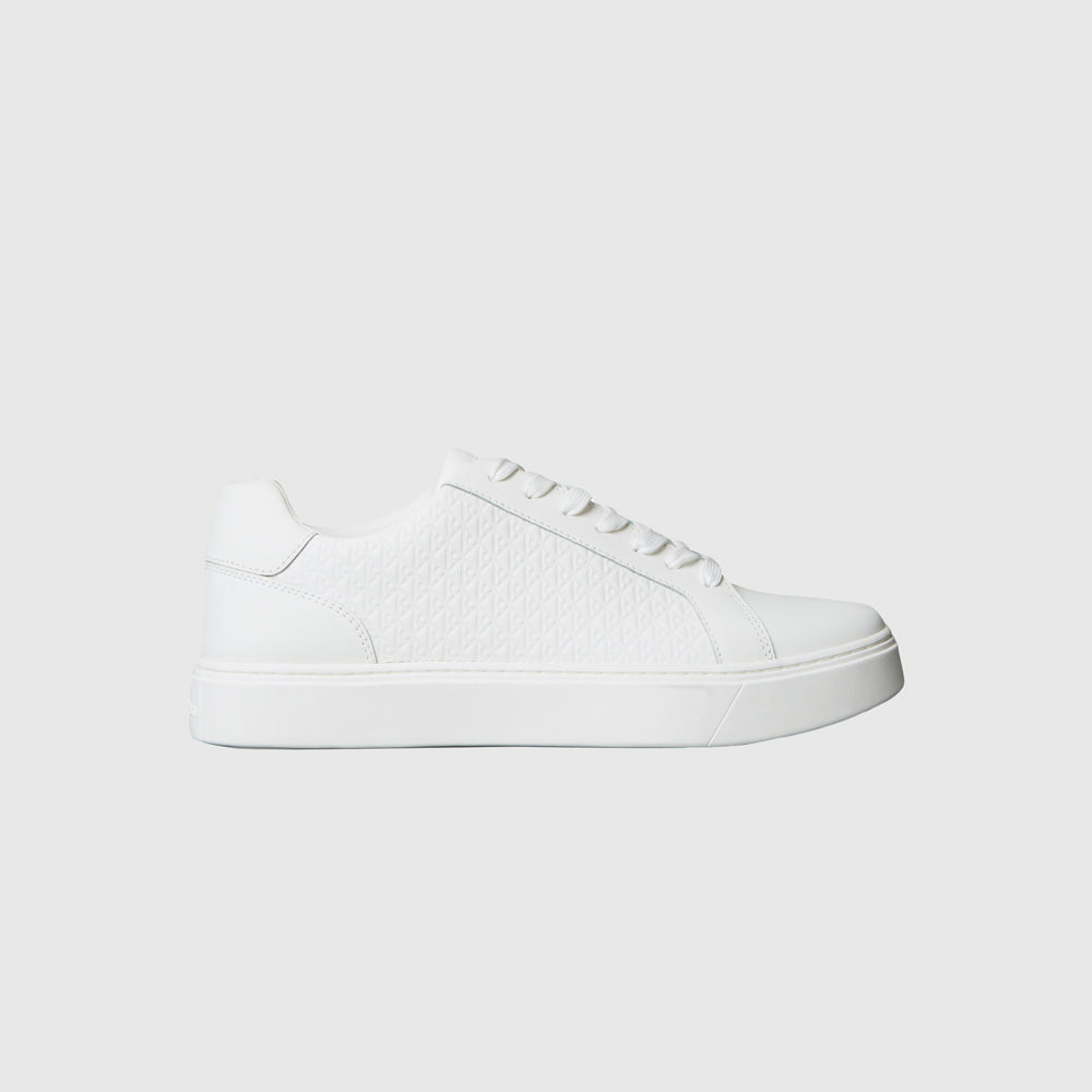 Calvin Klein Lace Up Sneaker - White |ThirdBaseUrban