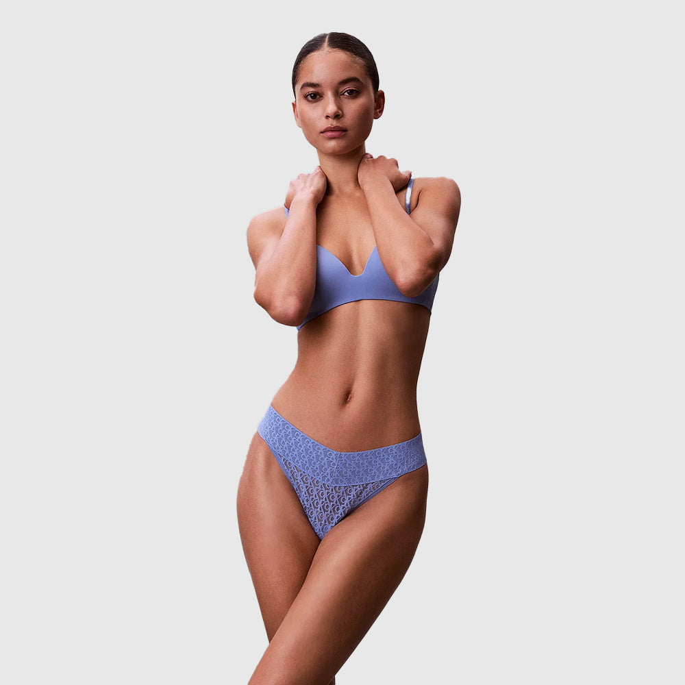 Low Rise Thong - Dark Blue