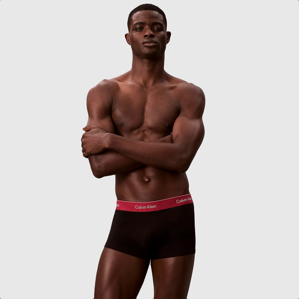 3 Pack Low Rise Trunk - Black Multi