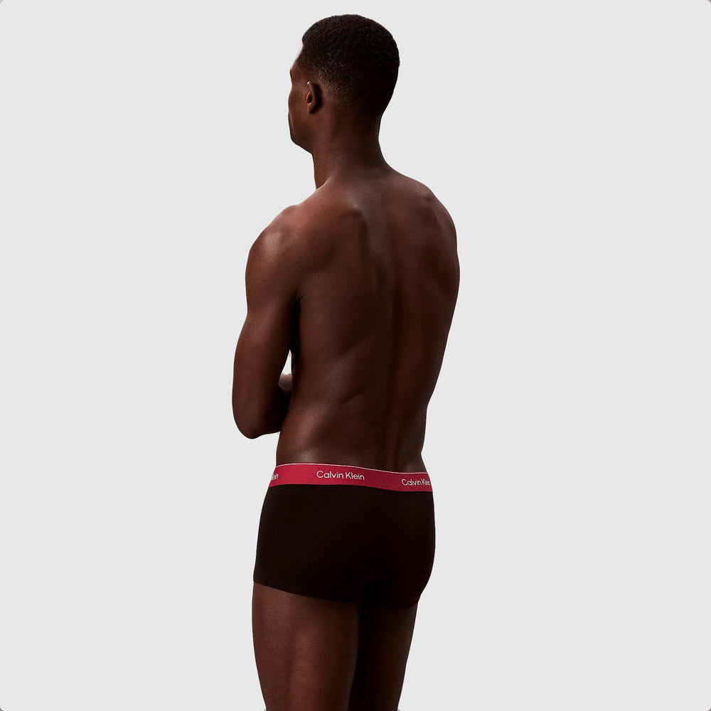 3 Pack Low Rise Trunk - Black Multi