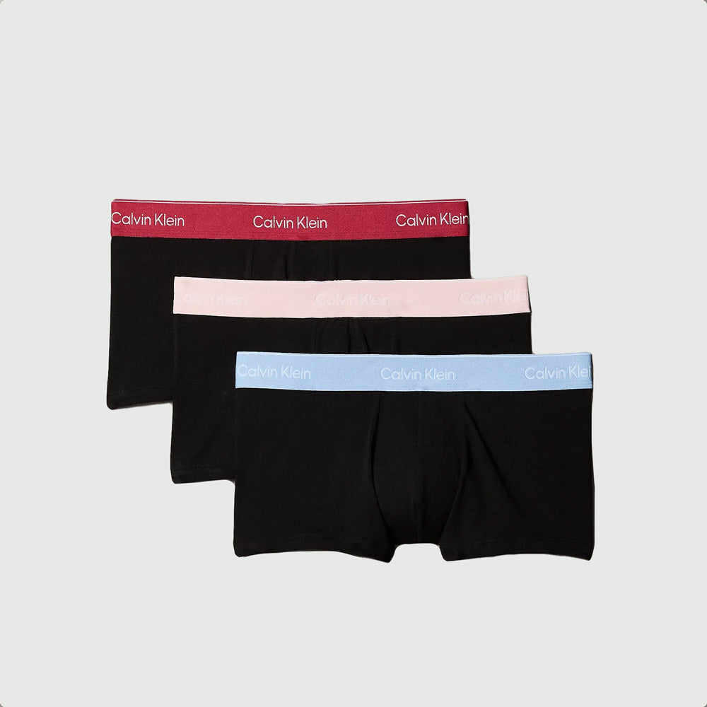 Calvin Klein 3 Pack Low Rise Trunk - Black Multi |ThirdBaseUrban