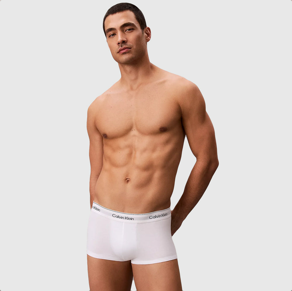 3 Pack Low Rise Trunk - White Multi